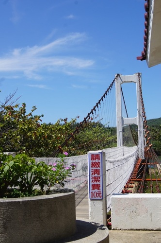 墾丁小旅行。龍磐公園、風吹砂、滿州港口吊橋