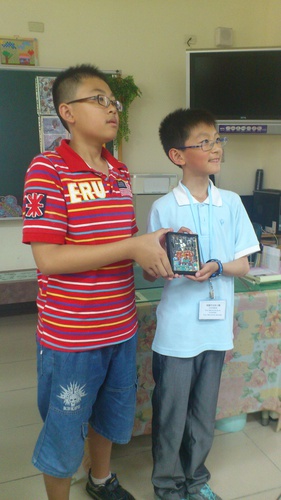 北京海淀實驗小學參訪文府國小--馬賽克示範教學