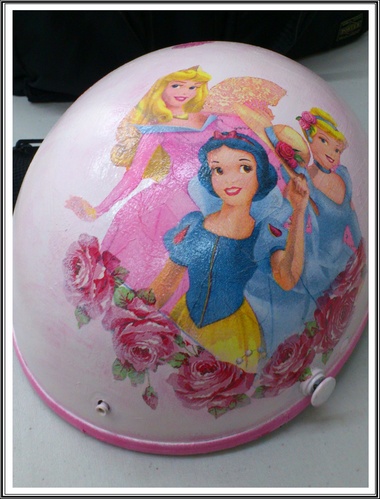 安全帽--迪士尼公主