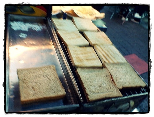 光華夜市-碳烤三明治