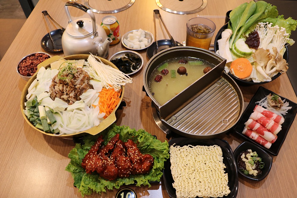 善化火鍋。韓聚料理食堂，個人火烤2吃套餐、銅盤烤肉、平價韓式料理專賣店