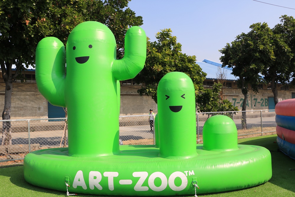 高雄展覽。ART-ZOO 藝術動物園 走進高港 藝起探險，15座巨型動物氣墊樂園 一票玩到底