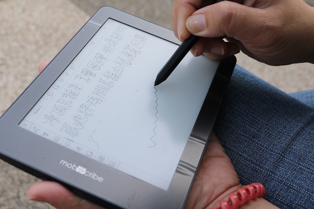 開箱。Mobiscribe 電子筆記本，結合電子閱讀器 行事曆 電子紙面板 x 功能齊全 手寫靈敏 自然流暢