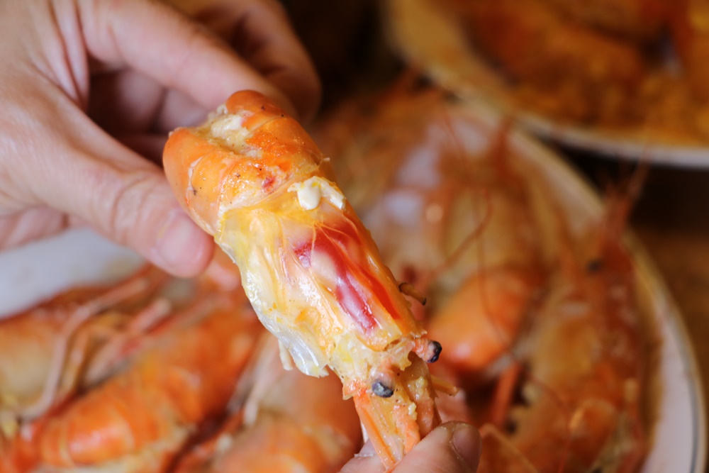 高雄美食。欣榀活蝦料理 嗑蝦小學堂 11種泰國蝦活蝦料理