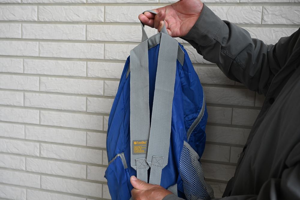旅行背包推薦。飛買家 Travel Blue 20L大號折疊雙肩包、11L輕便型摺疊背包、旅行收納好物