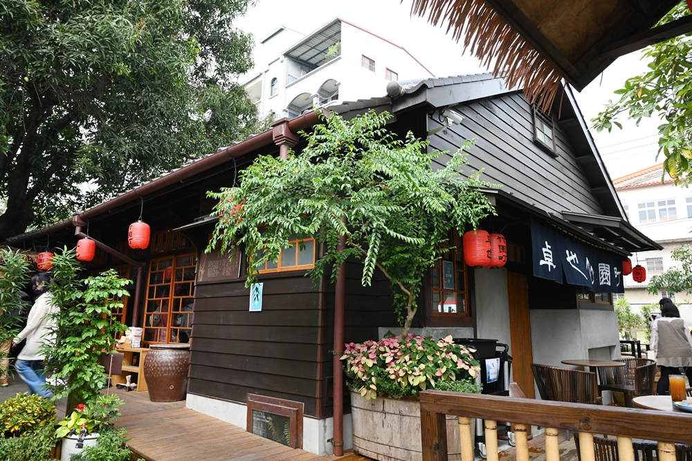 台南景點。卓也竹園町 八十多年的歷史日式老屋、復古日式造景、餐飲、下午茶