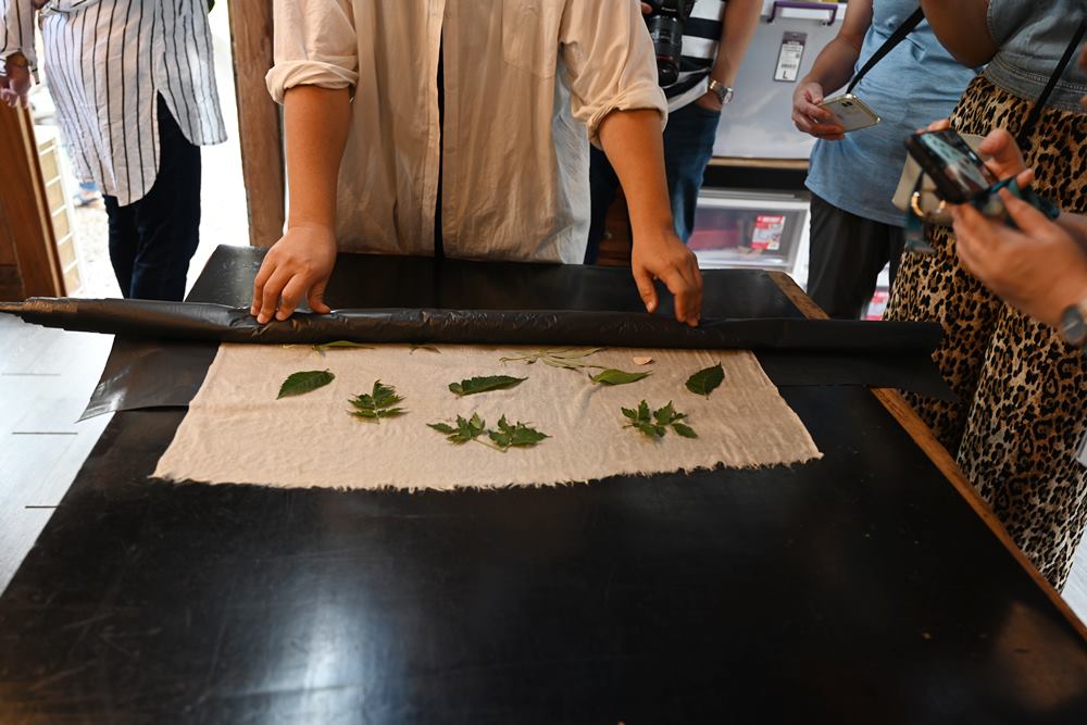 台東東河。東河蘭調織女 植物移印染DIY體驗、編織體驗