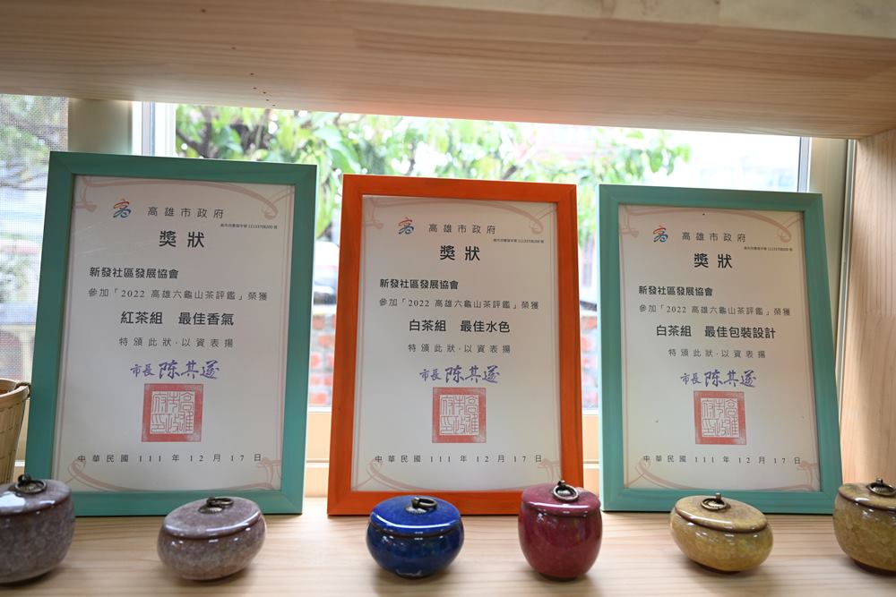 高雄六龜。六龜山茶故事館 山茶茶席體驗、品茗在地原生山茶、老茶、白茶 還可預約餐點！