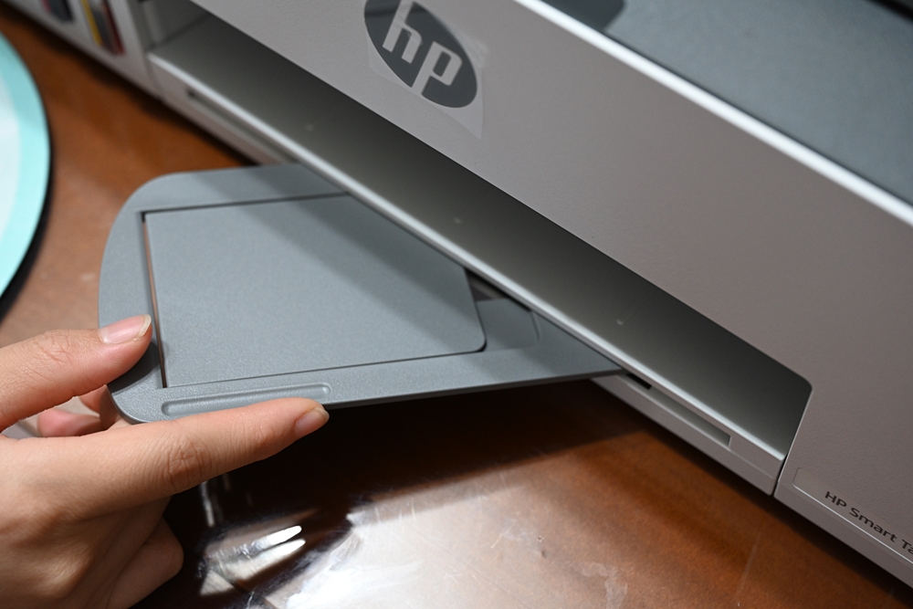 開箱。HP Smart Tank 580印表機｜連續供墨印表機、掃描、黑白彩色影印、無邊框相片列印、一鍵就可印證件！