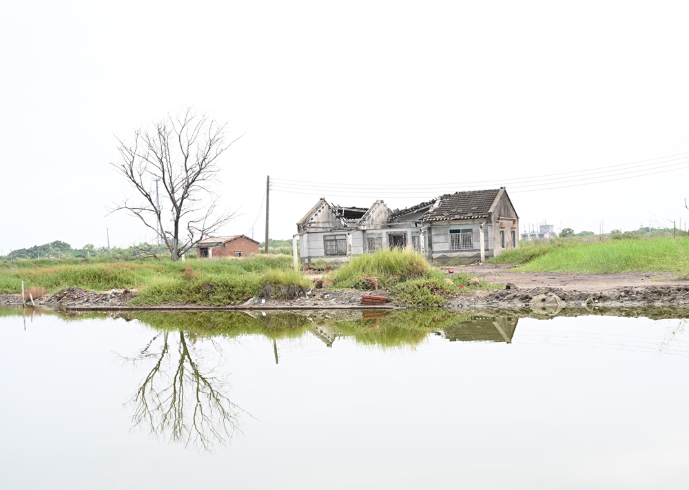 嘉義景點。東石水中古厝 被海水淹沒的古厝、廢墟風IG拍照打卡景點！