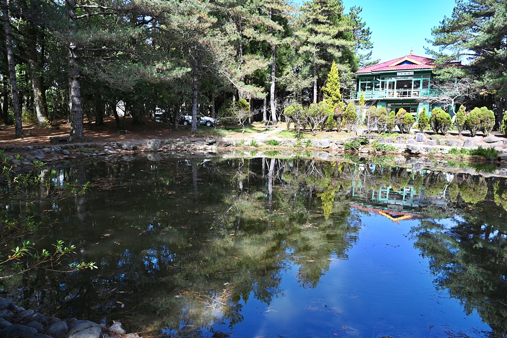 台中旅遊。福壽山農場天池、達觀亭、享受飽滿靈氣、芬多精、高山天然湖泊！