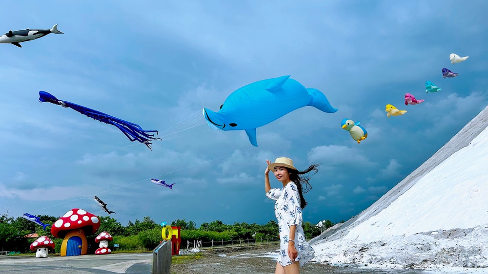 台南七股。風吹七Go - 「七股鹽山風箏嘉年華」8/10、8/11及8/17-8/18 箏鮮登場！