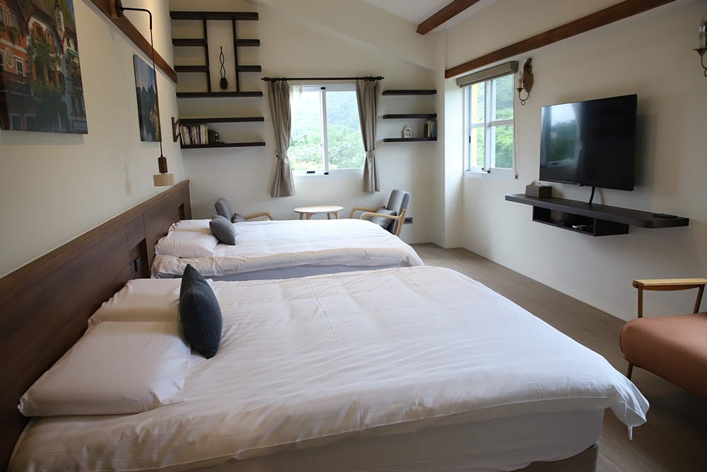 宜蘭員山民宿推薦。布魯克森林 BrooKburg 一秒讓你走進歐洲小鎮！