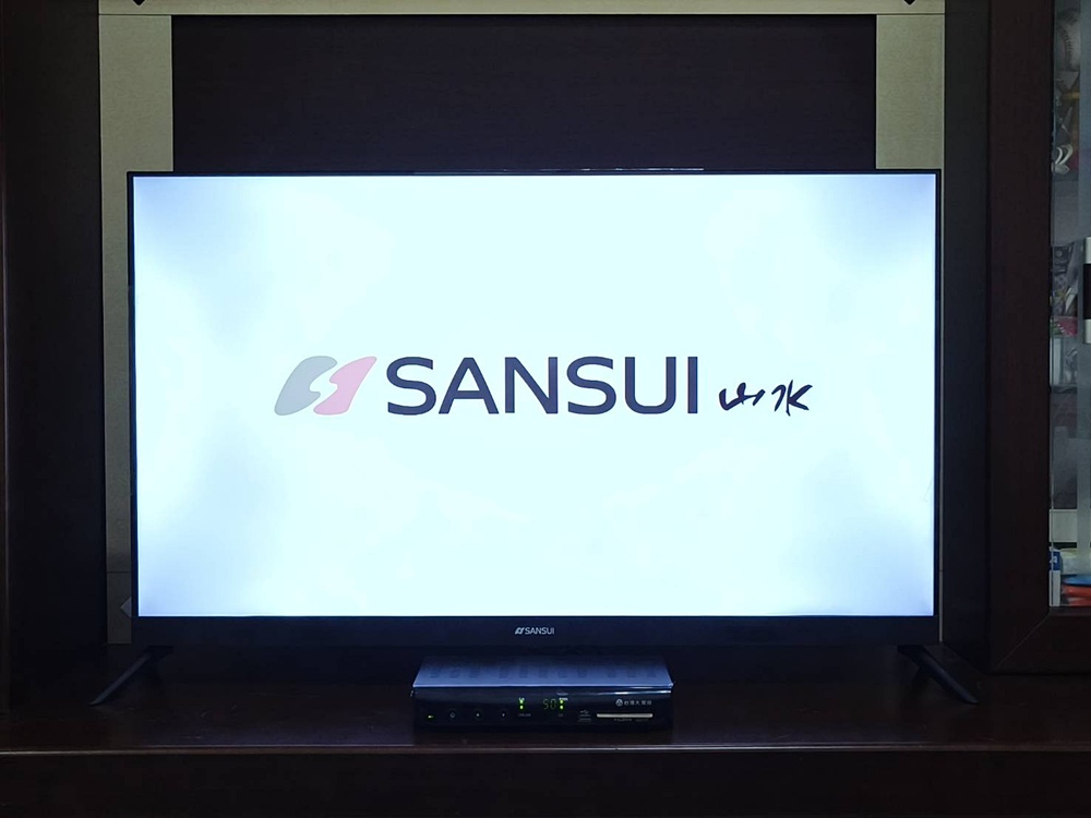 開箱。SANSUI山水／40吋電視／Full HD高畫質／租屋族、小資族首選 / 全機3年保固