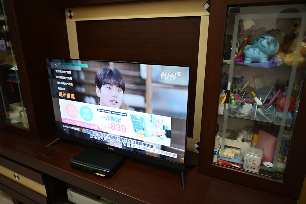 開箱。SANSUI山水／40吋電視／Full HD高畫質／租屋族、小資族首選 / 全機3年保固