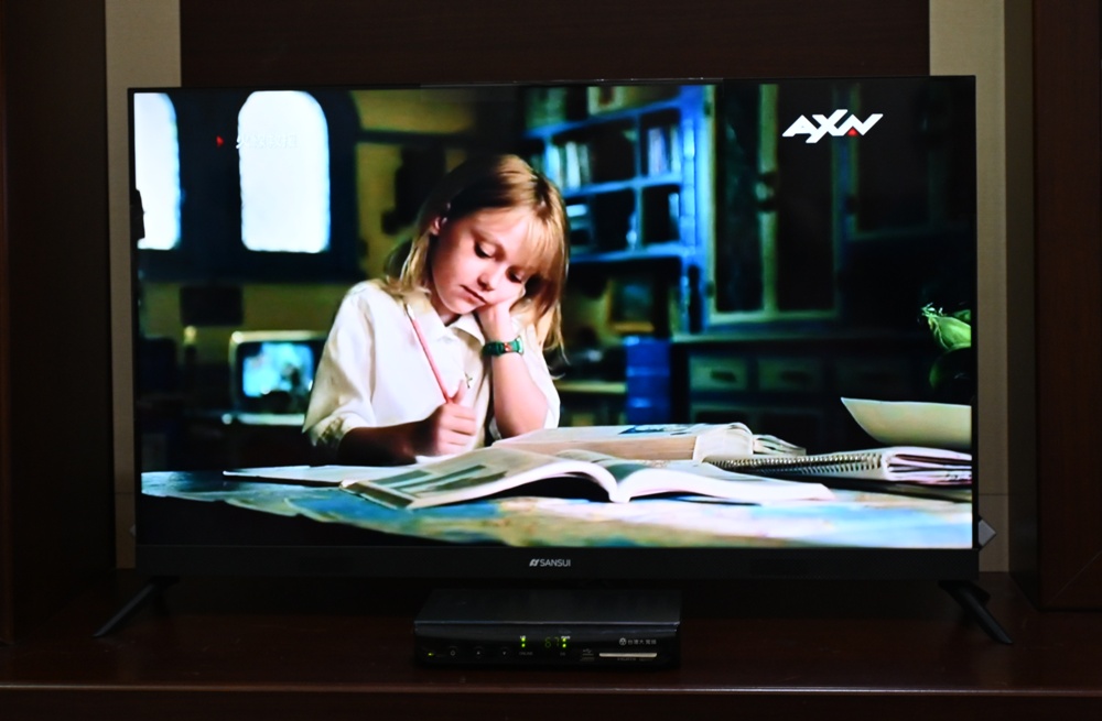 開箱。SANSUI山水／40吋電視／Full HD高畫質／租屋族、小資族首選 / 全機3年保固