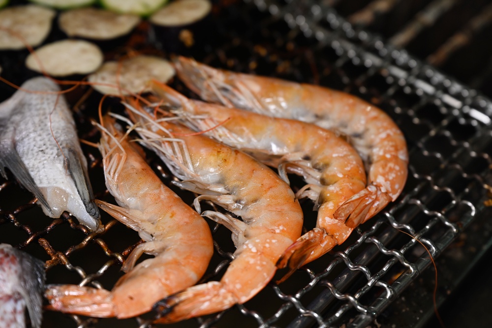 高雄唯一活泰國蝦吃到飽！野饌燒肉 楠梓店 活泰國蝦＆和牛吃到飽 新鮮現撈泰國蝦、哈根達斯冰淇淋吃到飽、火烤兩吃！