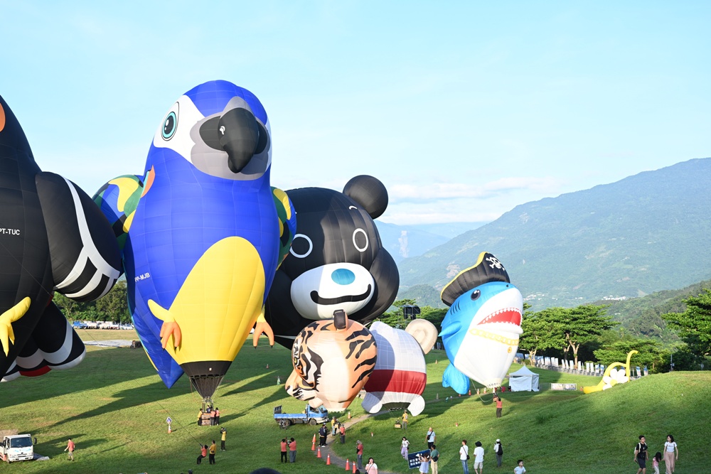2025台東熱氣球！哆啦A夢熱氣球在台東 到8/21！還有哆啦A夢扭蛋集章活動！
