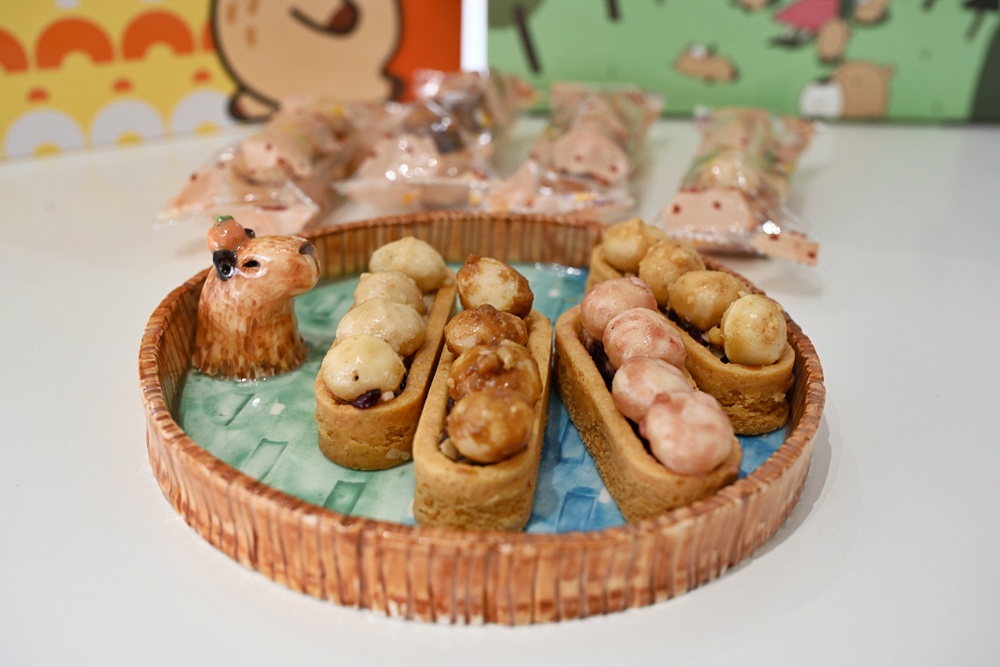 甜點控必訪！MOGU KABI 夏威夷豆塔、水果塔 × 超萌水豚陪你下午茶！台南免門票推薦！