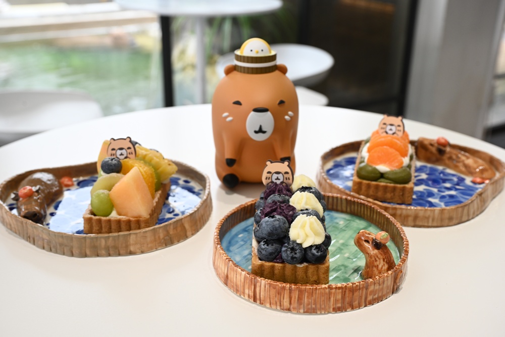 甜點控必訪！MOGU KABI 夏威夷豆塔、水果塔 × 超萌水豚陪你下午茶！台南免門票推薦！
