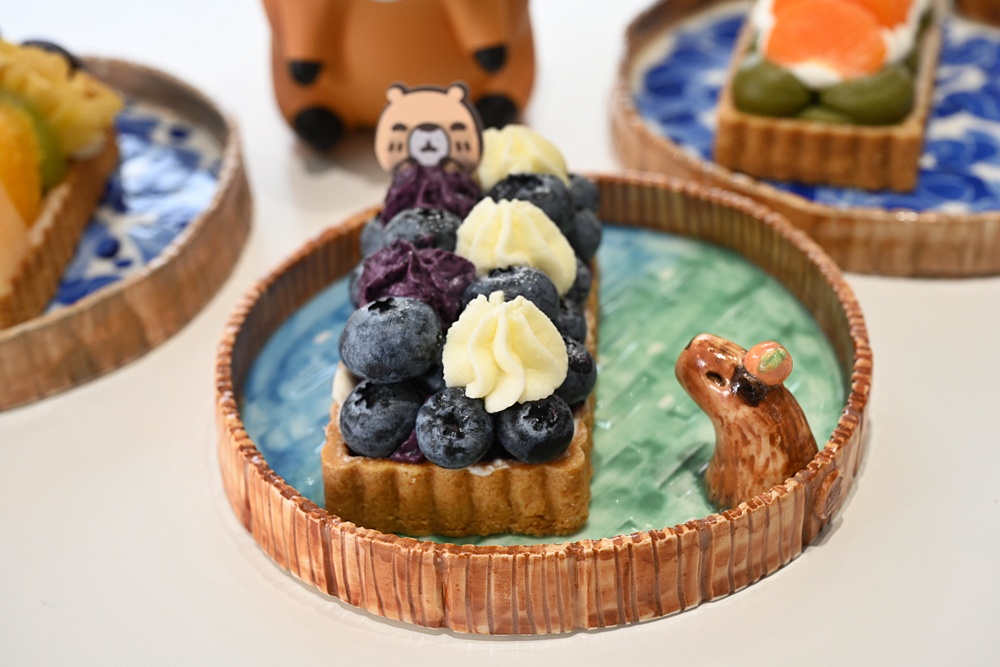 甜點控必訪！MOGU KABI 夏威夷豆塔、水果塔 × 超萌水豚陪你下午茶！台南免門票推薦！
