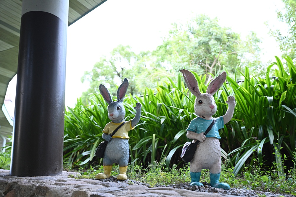 礁溪免費泡腳景點！礁溪轉運站、礁溪溫泉公園、幾米毛毛兔 裝置藝術拍照景點！