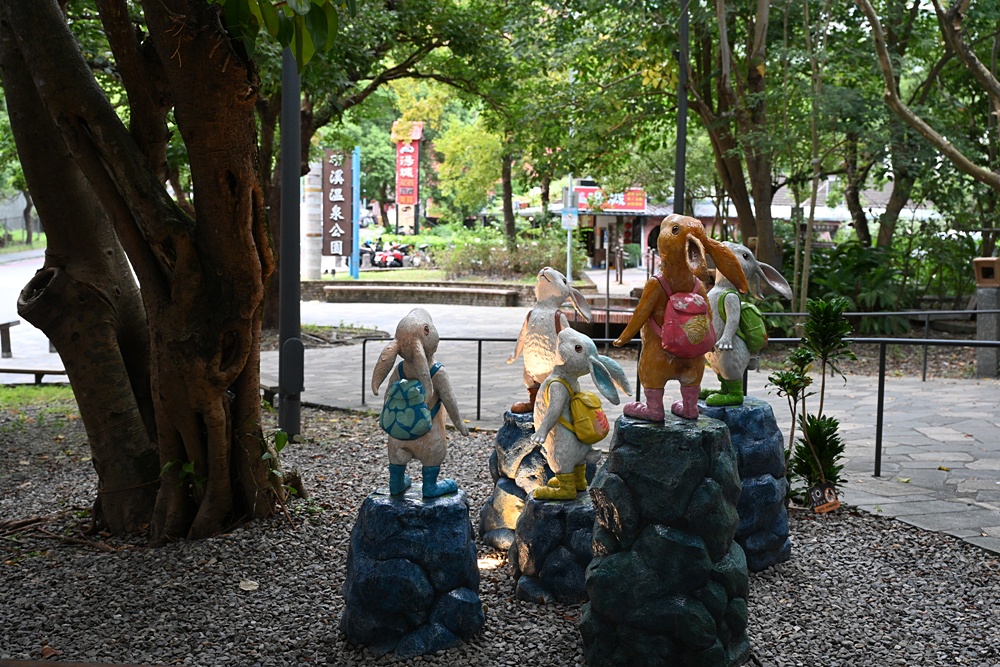 礁溪免費泡腳景點！礁溪轉運站、礁溪溫泉公園、幾米毛毛兔 裝置藝術拍照景點！