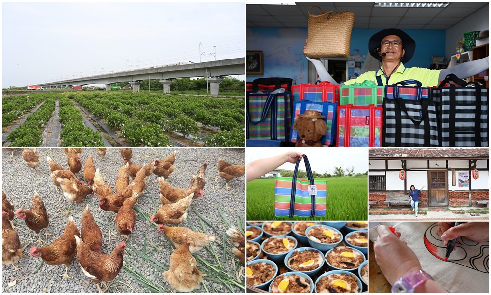 台南後壁金牌農村一日遊｜米香有約，「稻」後壁旅行！採芭樂、撿雞蛋、絹印臉譜帆布袋DIY、俗女餐桌全攻略！