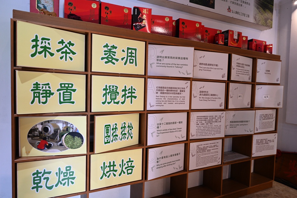 台東一日遊｜新元昌紅茶產業文化館 參觀茶園、茶廠、評鑑、擂茶！