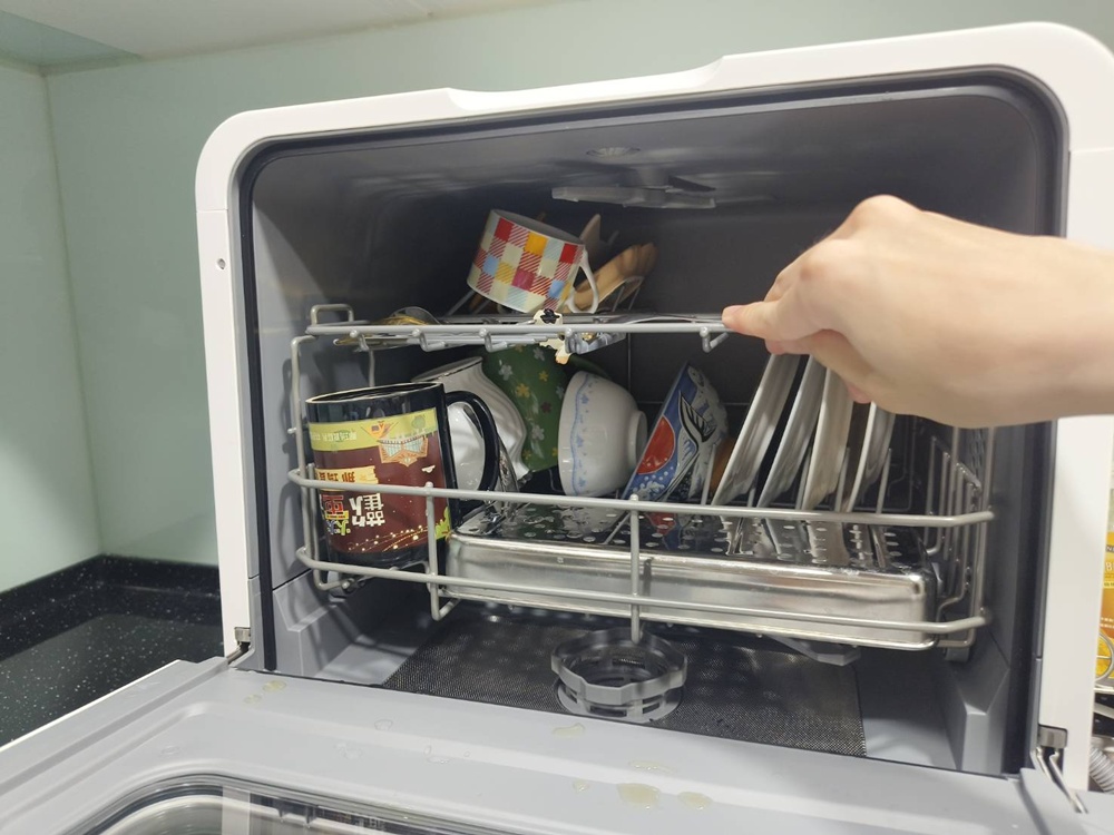 開箱｜CHEFBORN韓國天廚  WASHFALL5人份獨立式紫外線洗碗機、免安裝！