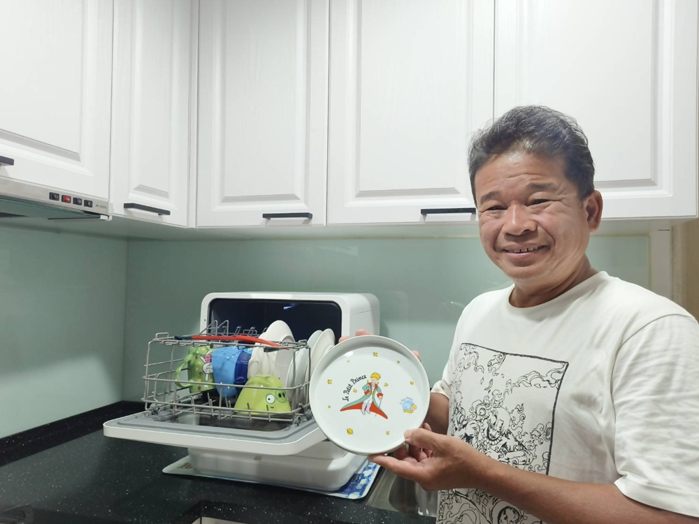 開箱｜CHEFBORN韓國天廚  WASHFALL5人份獨立式紫外線洗碗機、免安裝！