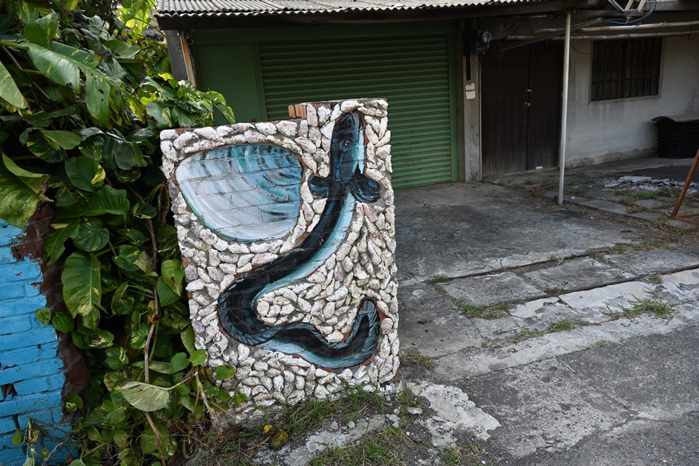 雲林口湖私房景點｜金湖聚落「蚵貝藝術牆」散步秘境！