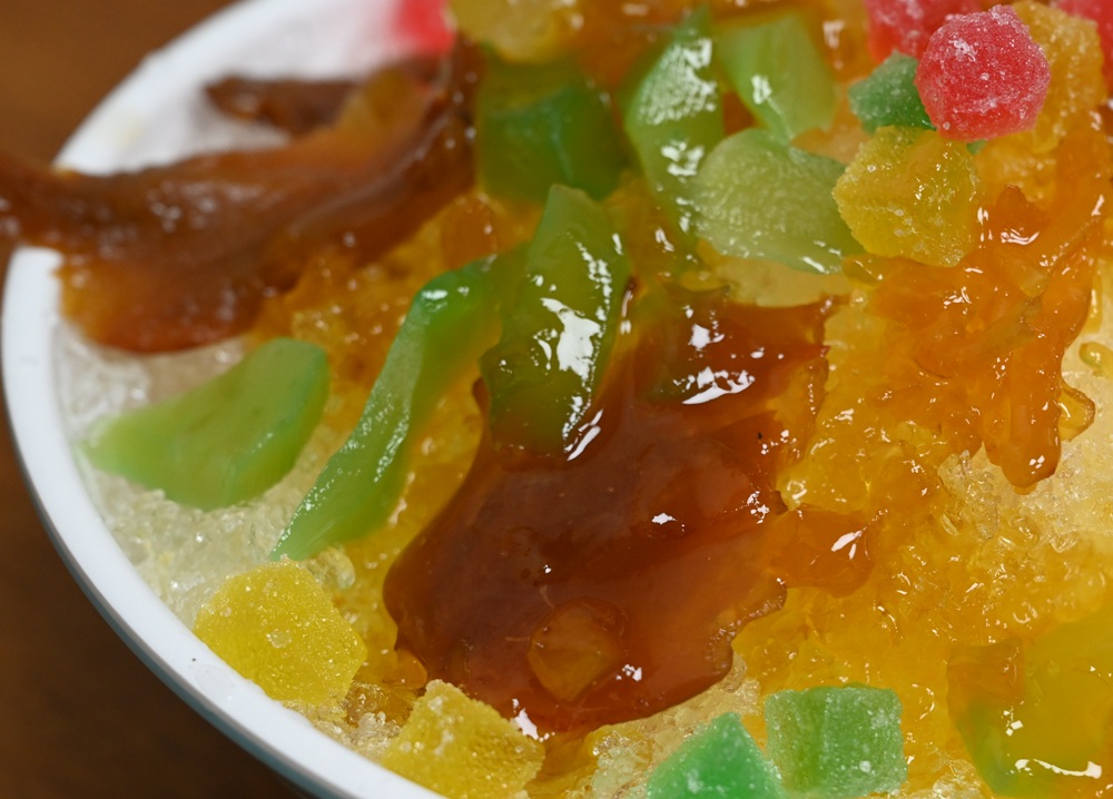雲林美食。金湖冰室 澎派海鮮麵、古早味蜜餞四果冰！