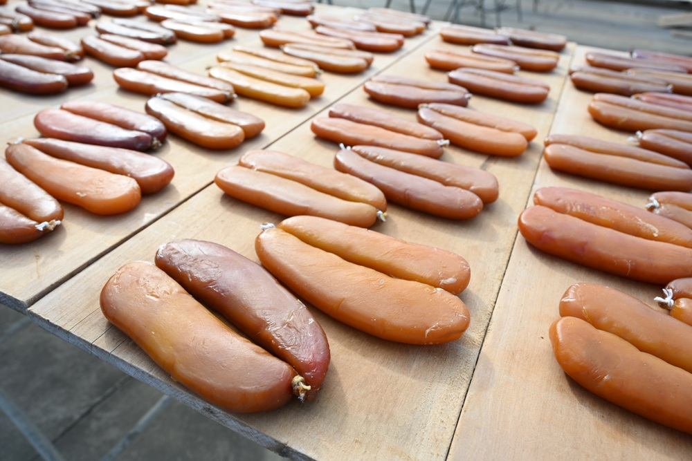 雲林口湖。口福烏魚伯烏魚子 烏金條、蜜蠟烏魚子、血子烏魚子 x 新榮製冰-烏魚子霜淇淋！