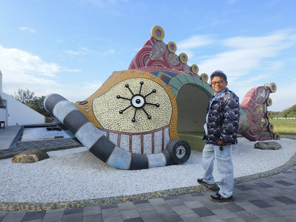 雲林口湖必訪景點｜口湖遊客中心 甘苦人魅力農店 在地伴手禮、甘苦人套餐、烏金鰻魚套餐、美拍地景藝術 一次滿足！