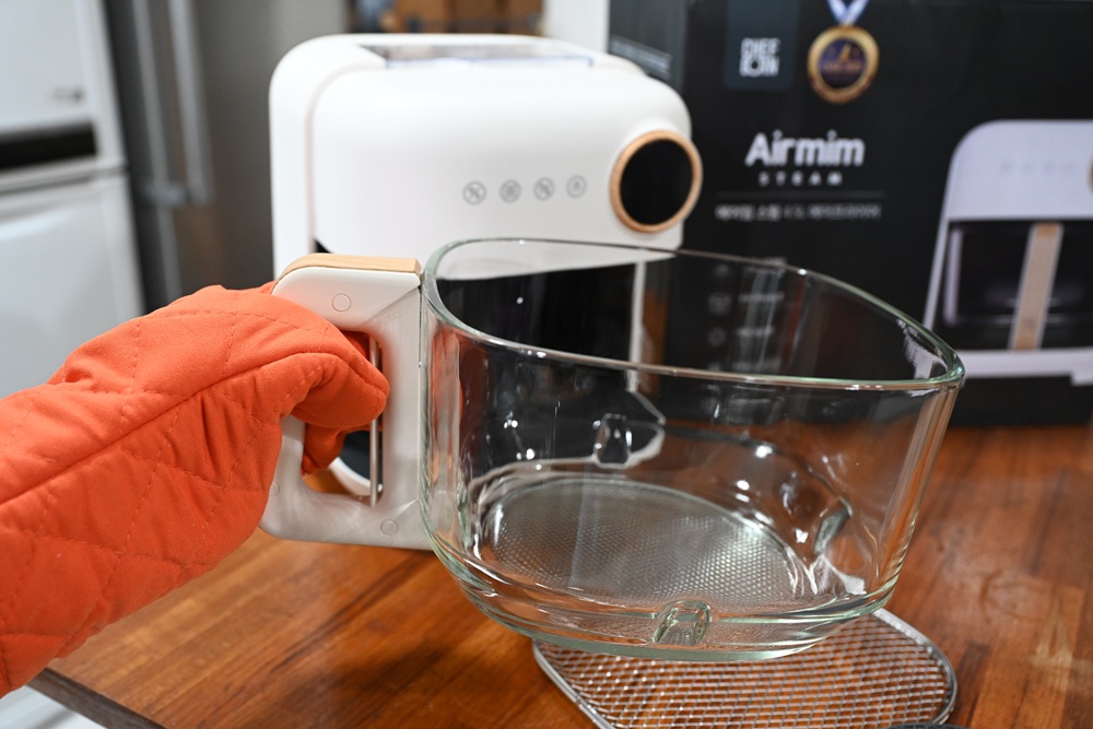 開箱｜CHEFBORN韓國天廚 Air蒸氣雲朵4.5L氣炸鍋！