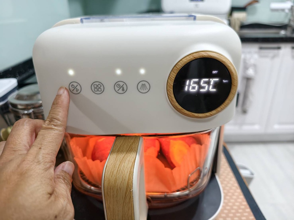 開箱｜CHEFBORN韓國天廚 Air蒸氣雲朵4.5L氣炸鍋！