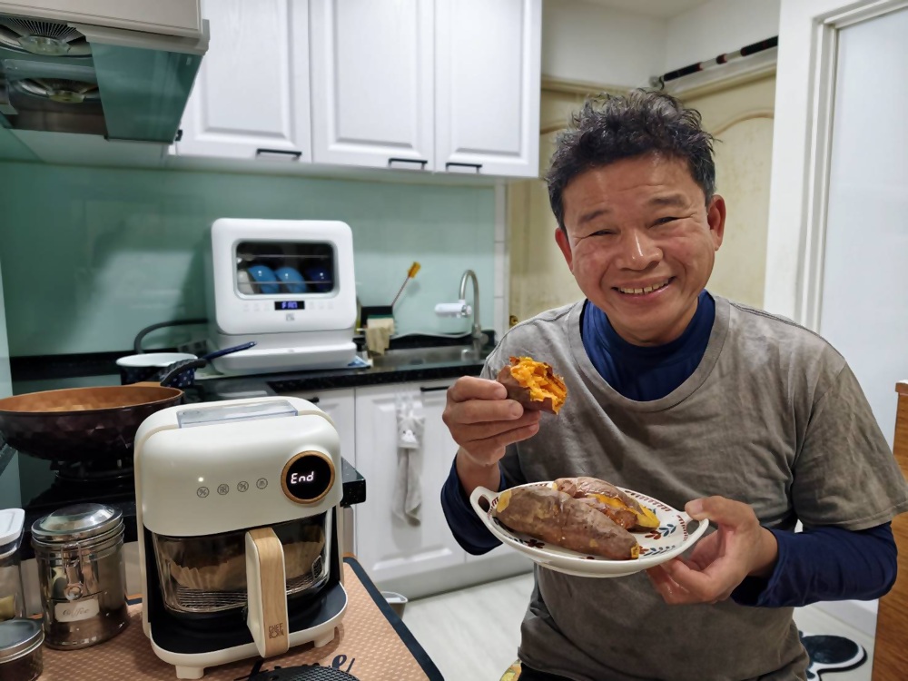 開箱｜CHEFBORN韓國天廚 Air蒸氣雲朵4.5L氣炸鍋！