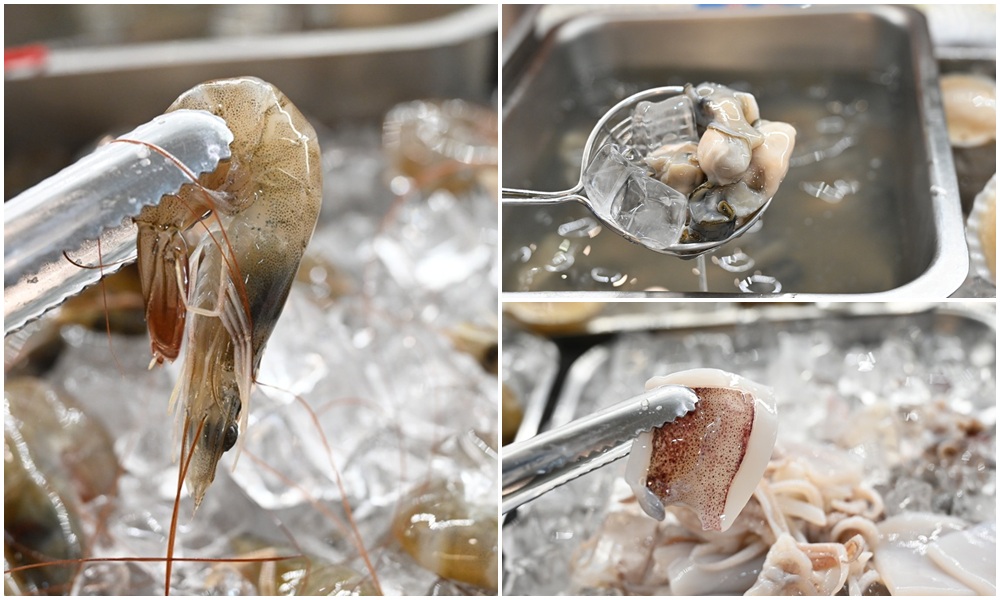 台南火鍋吃到飽推薦。饗宴麻辣火鍋 在地經營邁入第20年、每日採買現撈魚貨海鮮、現點現切！