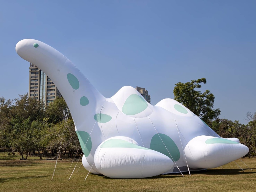 高雄旅遊。果嶺自然公園＋澄清湖 森棲盎然藝術展 9大裝置藝術亮點，大眼睛、章魚、巨型蛇頸龍 走春必拍！