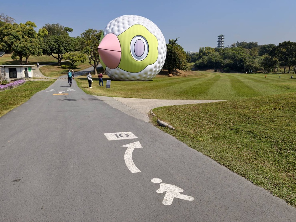 高雄旅遊。果嶺自然公園＋澄清湖 森棲盎然藝術展 9大裝置藝術亮點，大眼睛、章魚、巨型蛇頸龍 走春必拍！