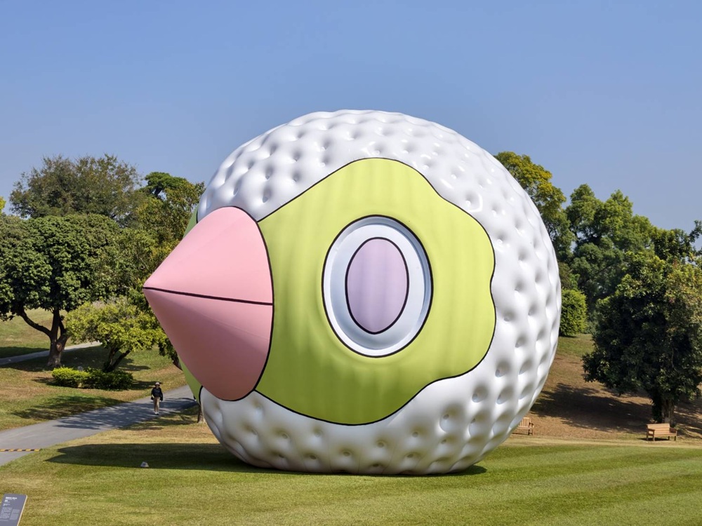 高雄旅遊。果嶺自然公園＋澄清湖 森棲盎然藝術展 9大裝置藝術亮點，大眼睛、章魚、巨型蛇頸龍 走春必拍！