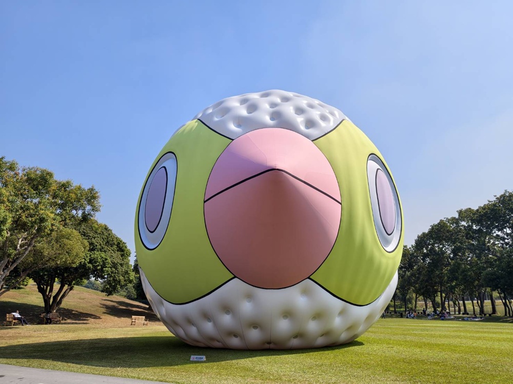高雄旅遊。果嶺自然公園＋澄清湖 森棲盎然藝術展 9大裝置藝術亮點，大眼睛、章魚、巨型蛇頸龍 走春必拍！