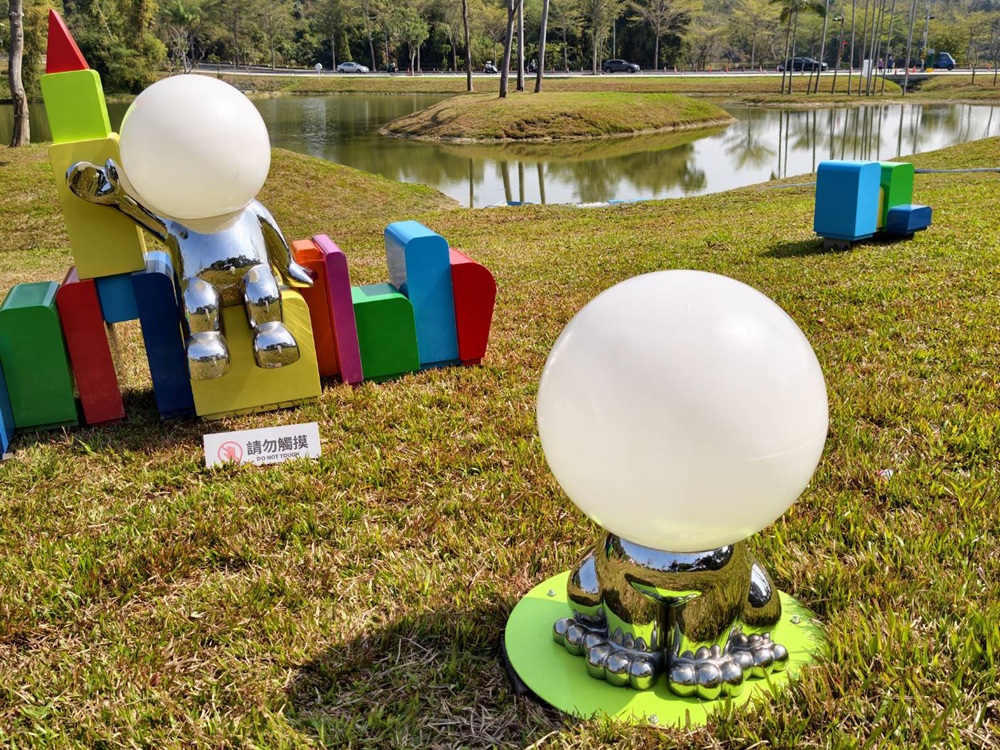 高雄旅遊。果嶺自然公園＋澄清湖 森棲盎然藝術展 9大裝置藝術亮點，大眼睛、章魚、巨型蛇頸龍 走春必拍！