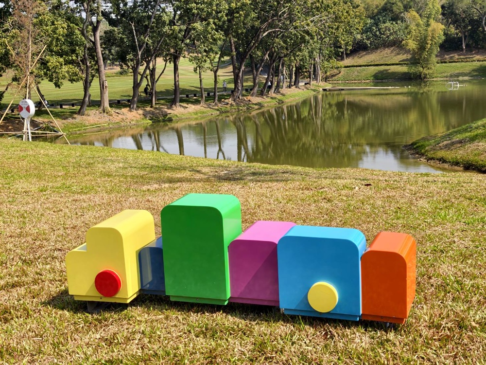 高雄旅遊。果嶺自然公園＋澄清湖 森棲盎然藝術展 9大裝置藝術亮點，大眼睛、章魚、巨型蛇頸龍 走春必拍！
