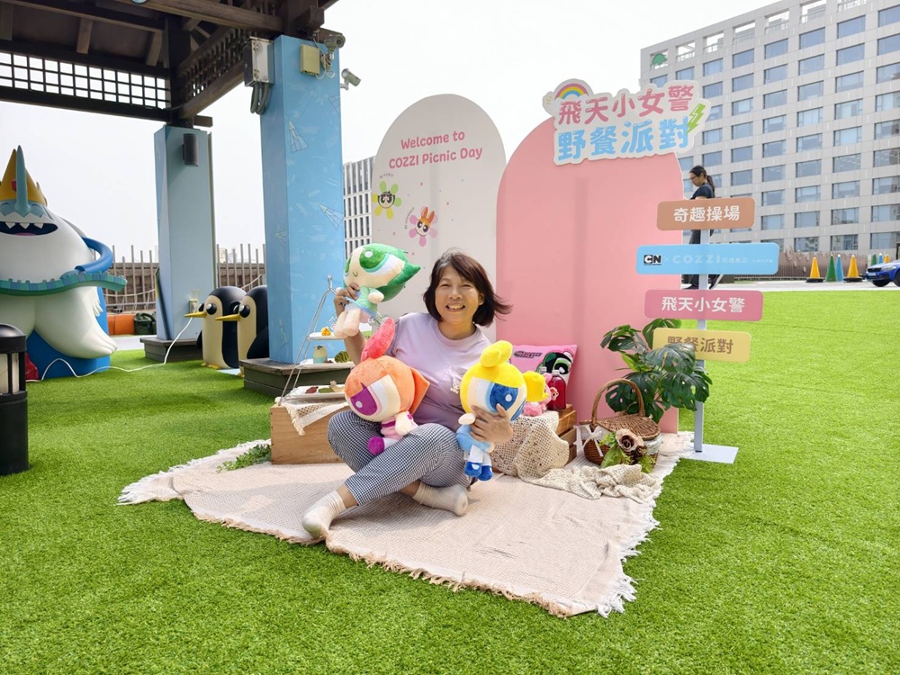 台南親子飯店推薦。HOTEL COZZI 和逸飯店 台南西門館 飛天小女警主題房、野餐派對 還有超過500坪奇趣操場一次滿足！