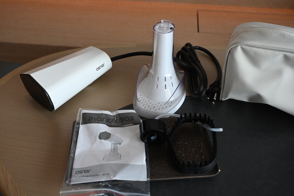 【Osner韓國歐紳】Ihandy MAX 旗艦版手持掛燙機 杜拉鋁陶瓷合金底板、蒸氣熨斗乾濕兩用！