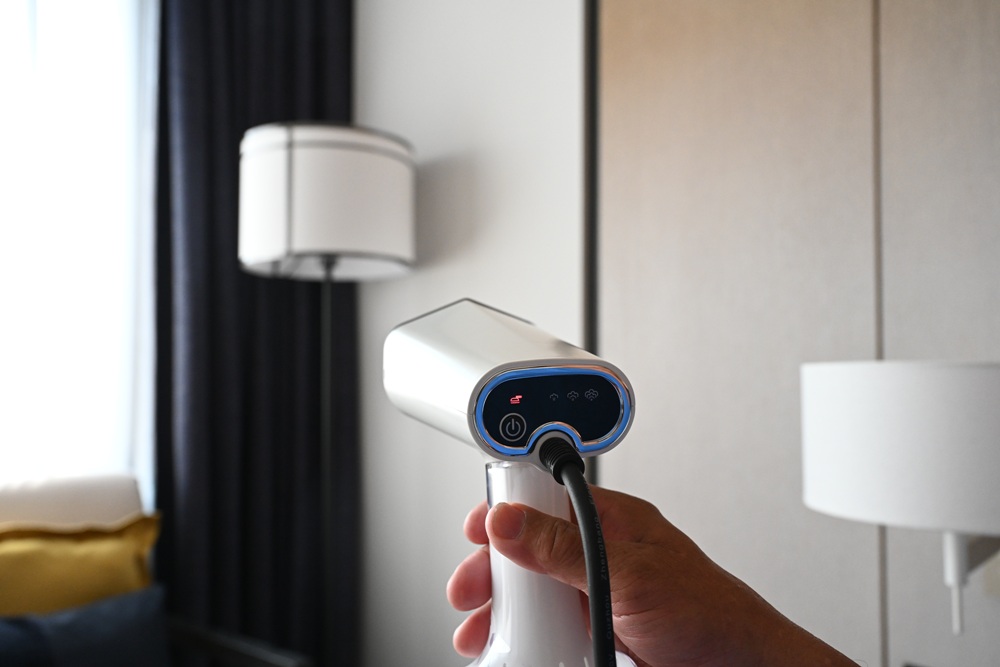 【Osner韓國歐紳】Ihandy MAX 旗艦版手持掛燙機 杜拉鋁陶瓷合金底板、蒸氣熨斗乾濕兩用！